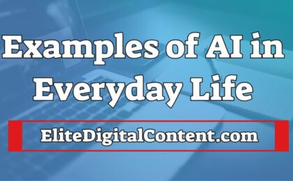 examples of ai in everyday life