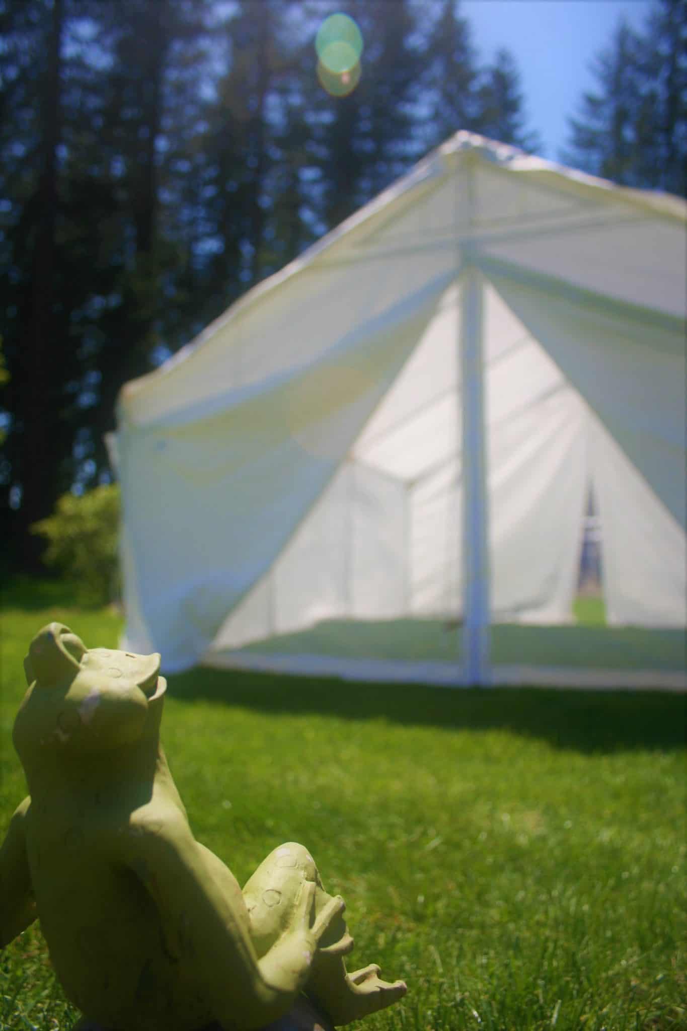 canvas tent for camping