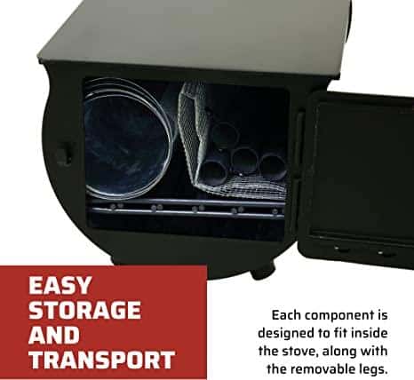 Heavy Duty Cylinder Stove - Image 2