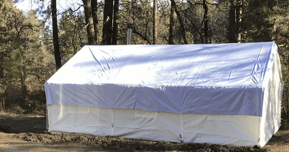 Canvas Tent Fly - Image 4