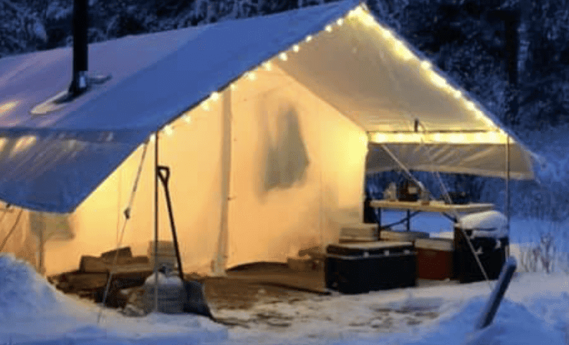 Canvas Tent Fly - Image 3