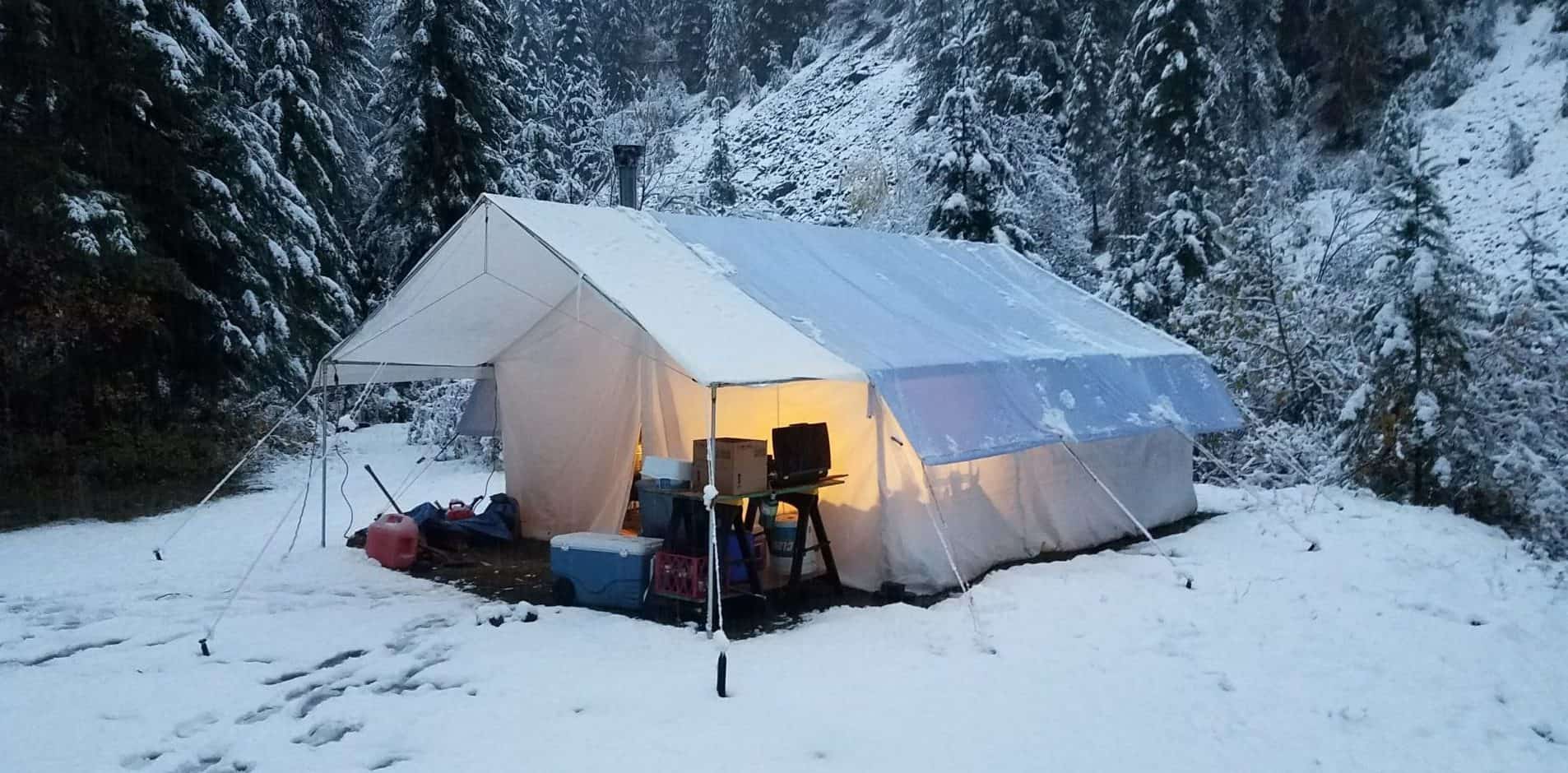 Canvas Tent Fly - Image 5