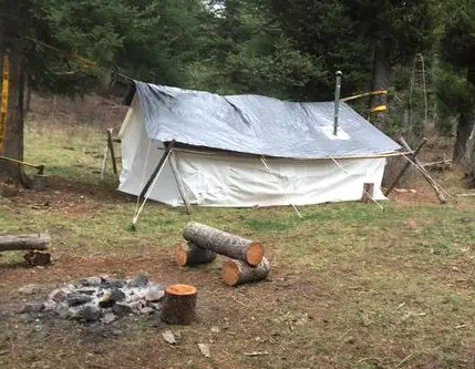 civil war tent