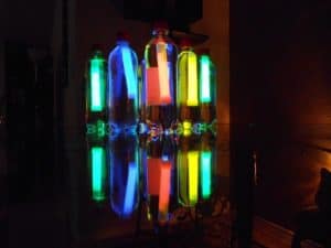 Glow stick bowling