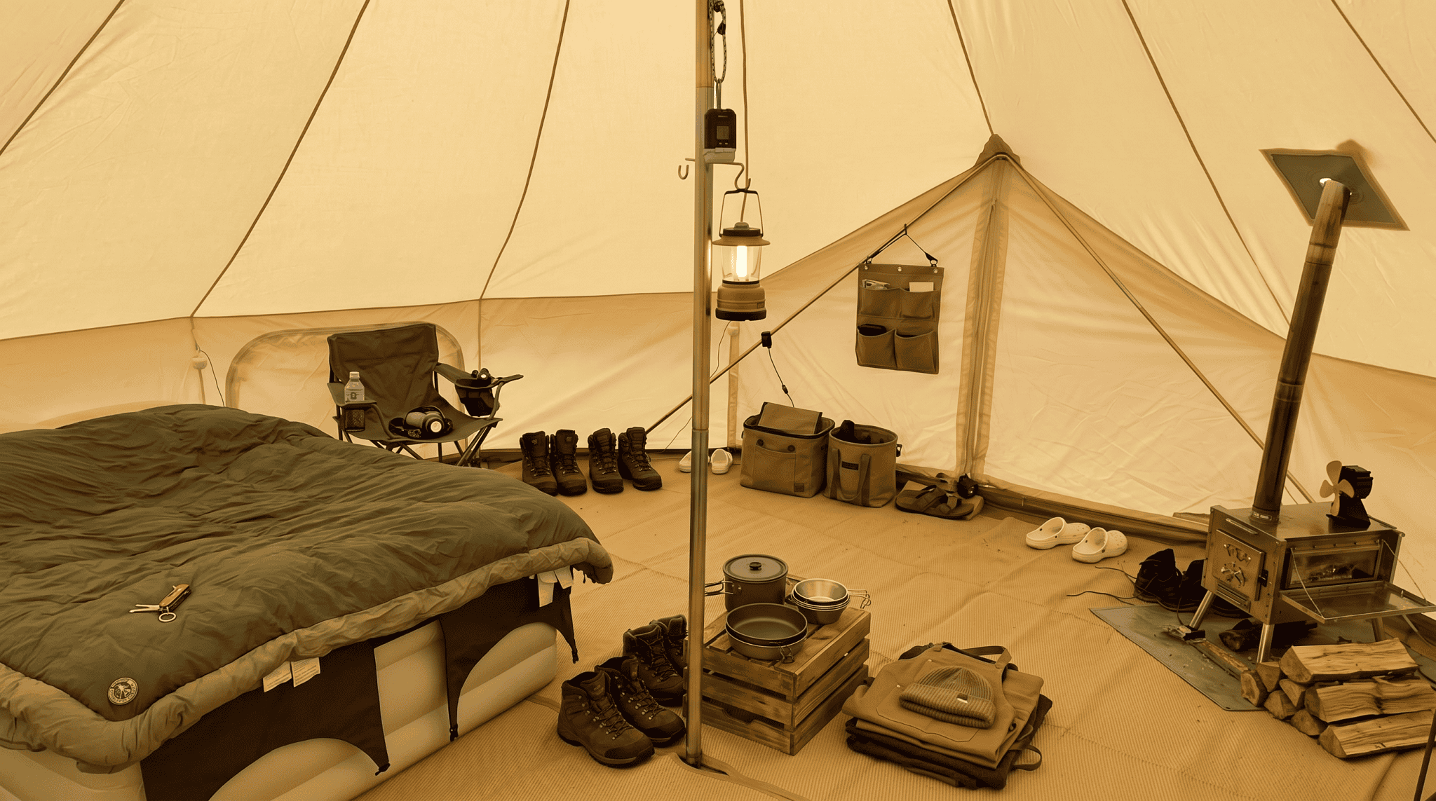 Original Single Door Yukon Bell Tent - Image 7