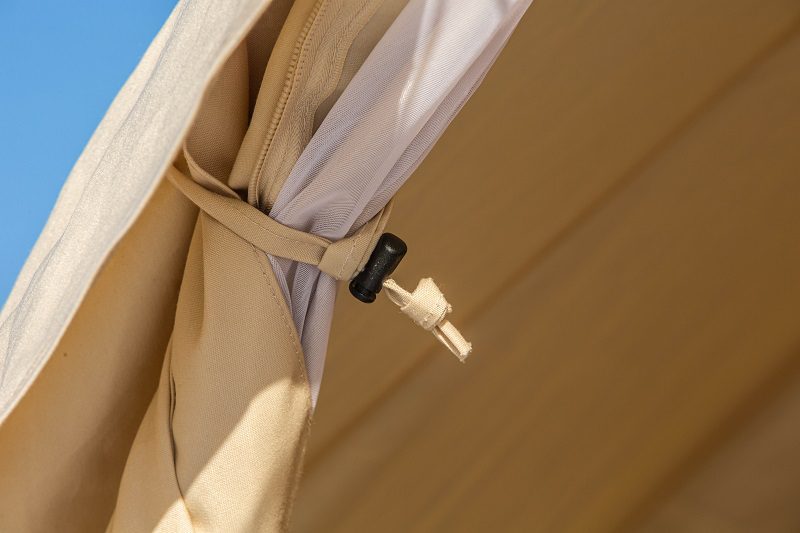 bell tent window ties