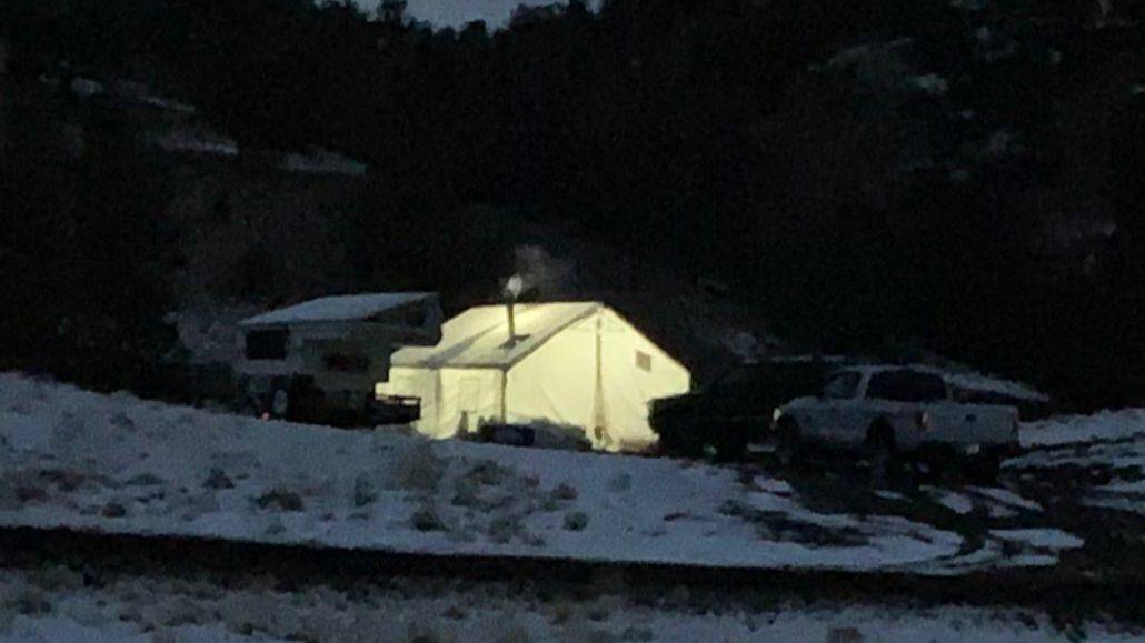 outdoor canvas tents
