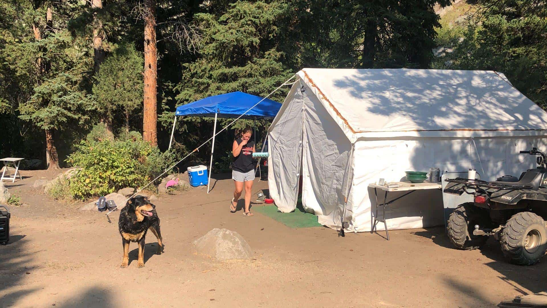 canvas wall tents for winter camping