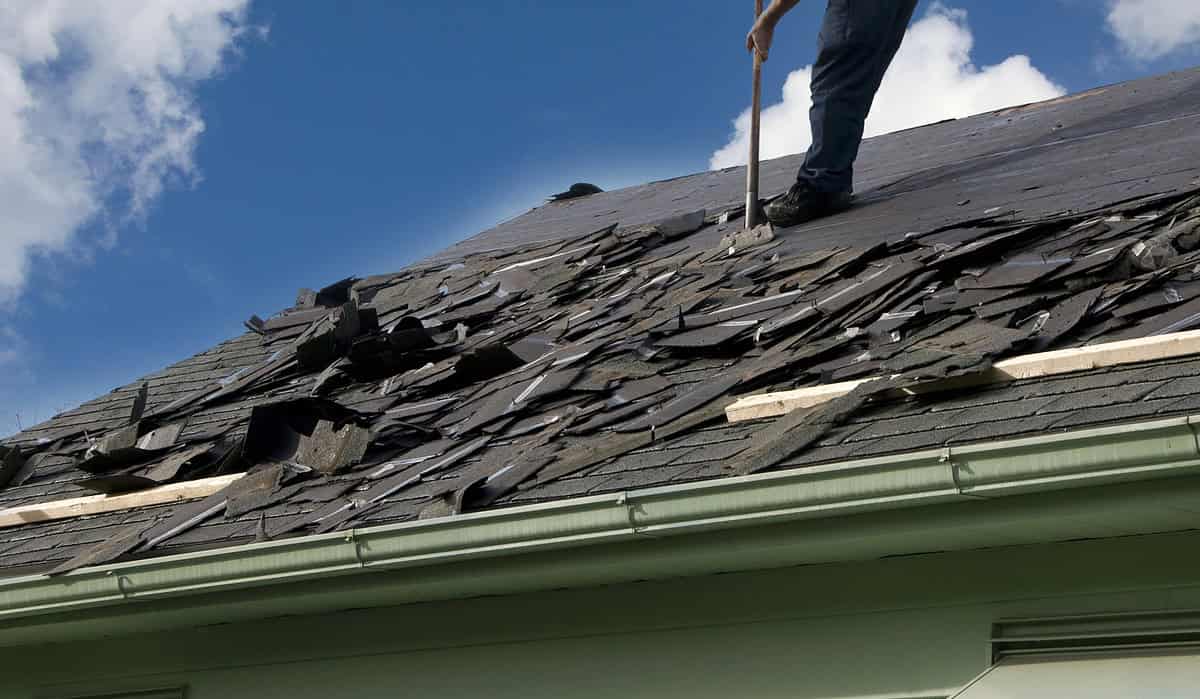 Removing roof for new roof installation the bay area