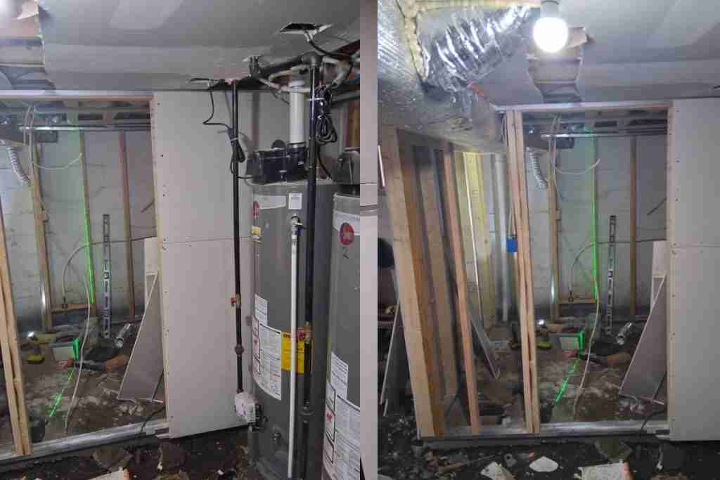 Open-concept kitchen and living room remodel – New Jersey