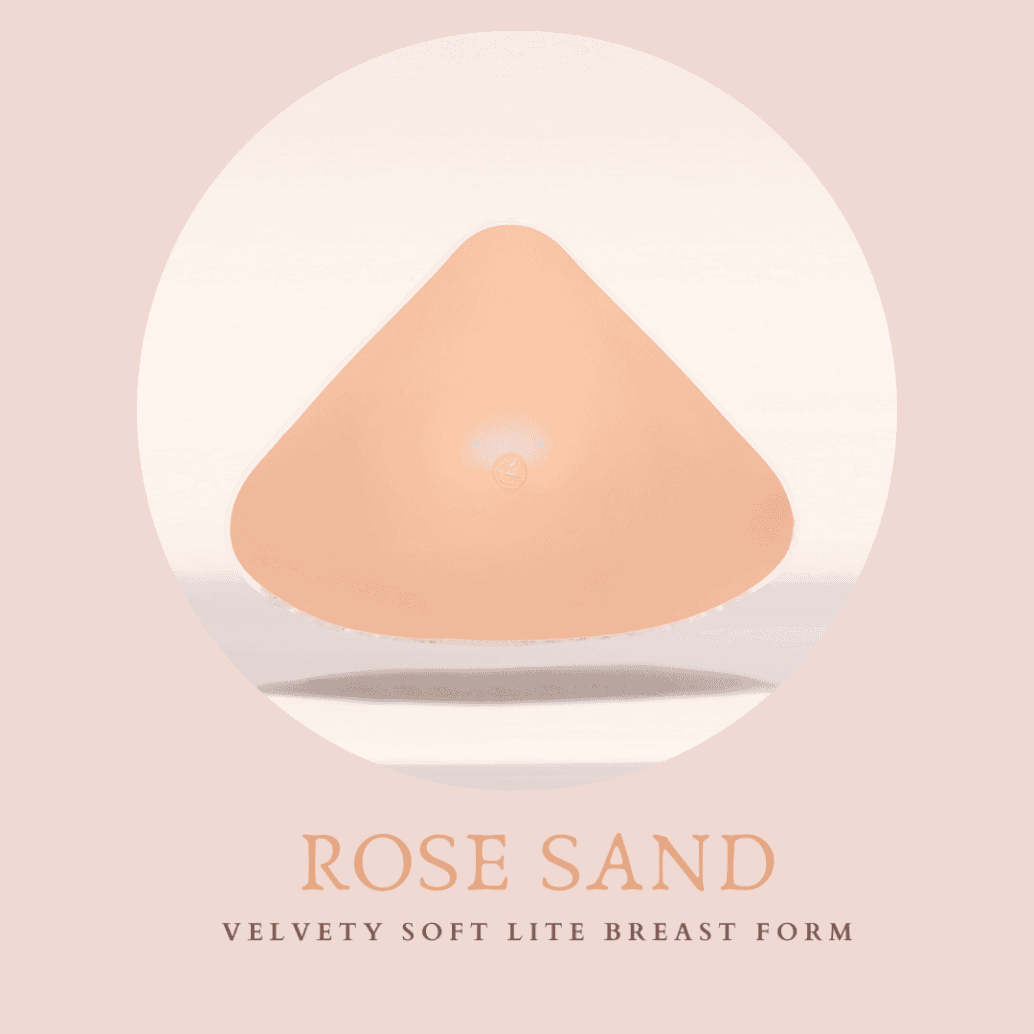 Velvety breast Form