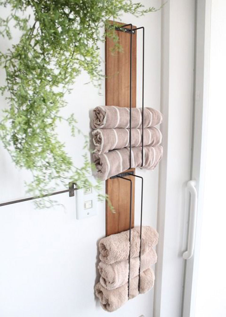 Upcycled Bathroom Storage Ideas