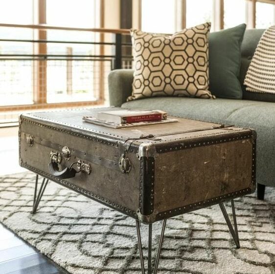 upcycled trunk table upcycled trunk table
