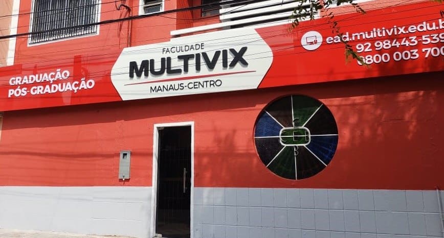 Faculdade Multivix Manaus Centro com cursos de graduação e pós-graduação em educação superior em Manaus.