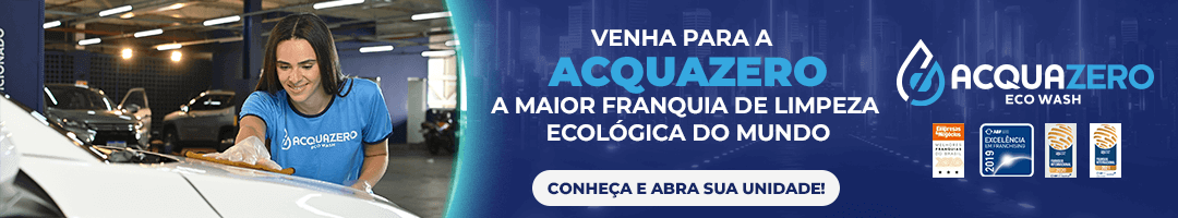 Clique e conheça a Acquazero! Lucre com limpeza ecológica!