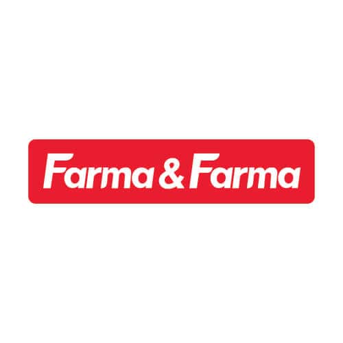 Logomarca da franquia Farma & Farma (Farma e Farma).