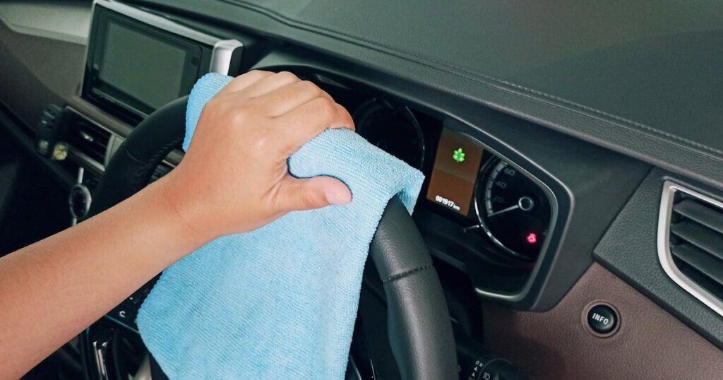 franquia de lavagem a seco flanela azul