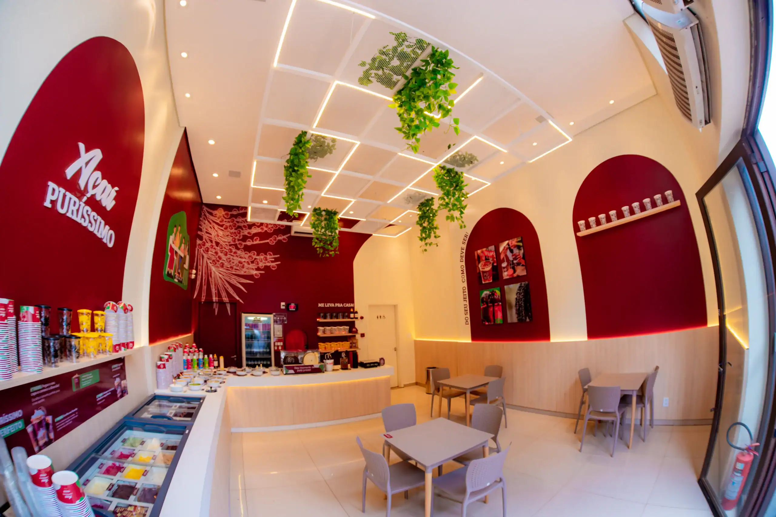 Franquia Açaí Puríssimo franquia loja açaí purissimo