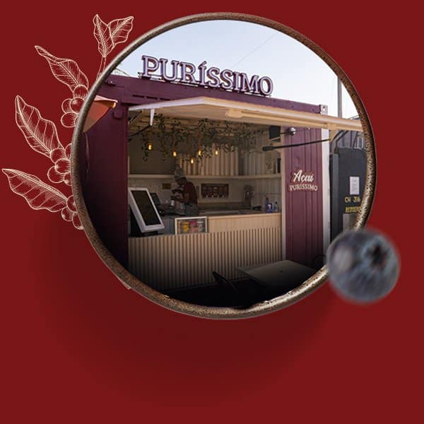 Franquia Açaí Puríssimo conteiner