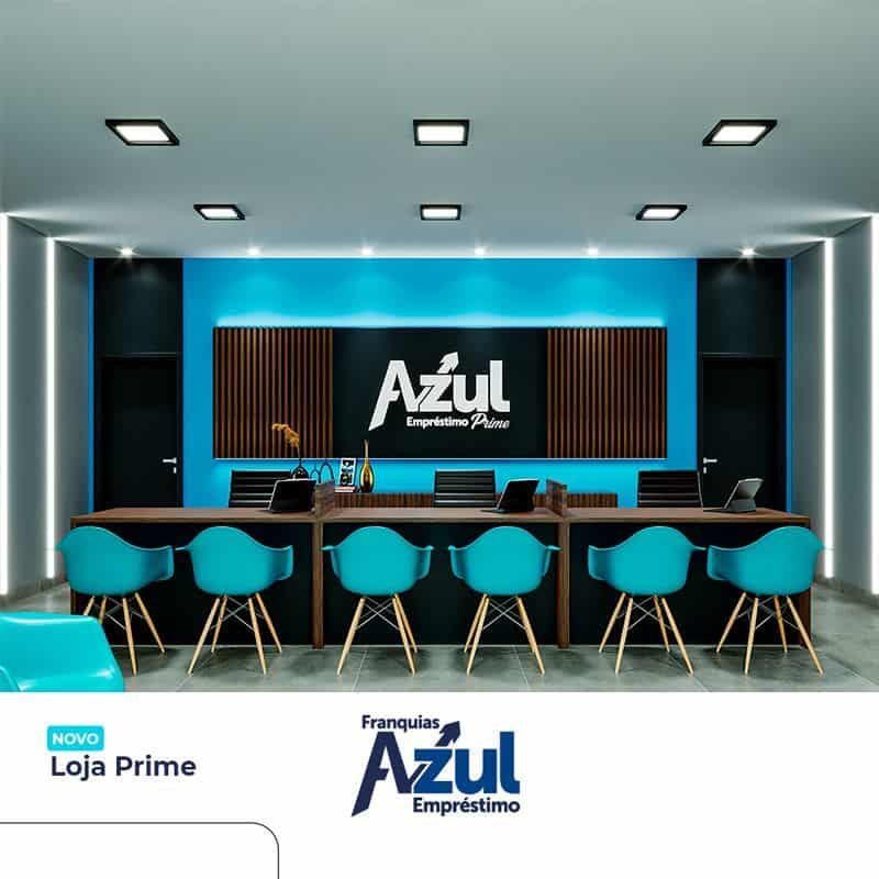 Unidade física de uma franquia Azul Empréstimo.