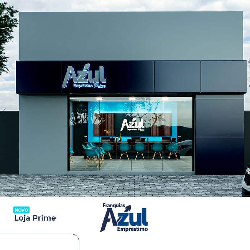 Unidade física de uma franquia Azul Empréstimo.