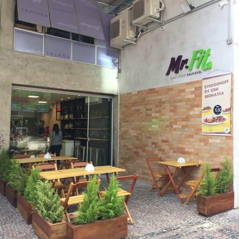 Unidade de uma franquia Mr. Fit.