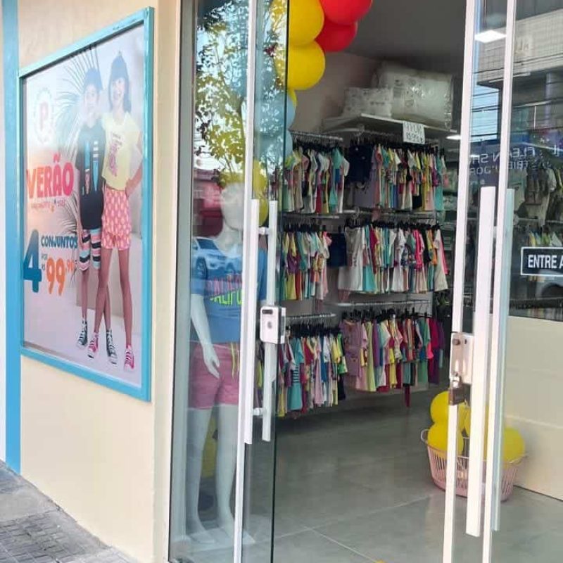 piradinhos entrada da loja