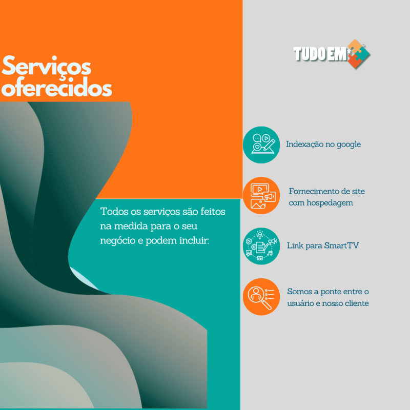 Informações de divulgação da franquia Tudo Em.