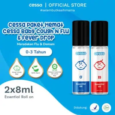 Cessa Paket Hemat Cessa Baby Cough N Flu & Fever Drop