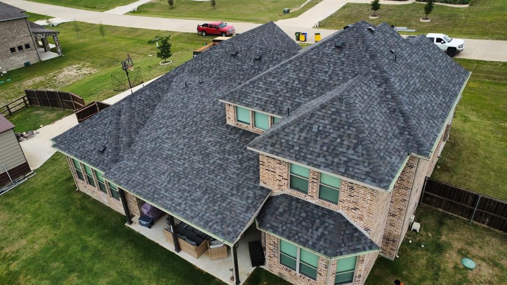 Roof replaced in Denton