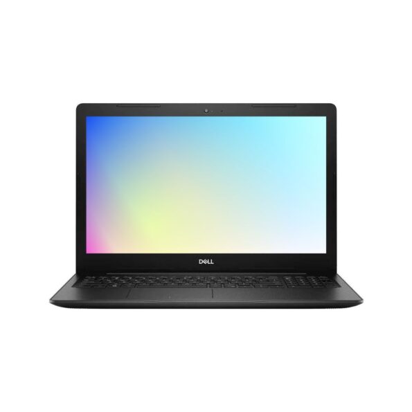 Dell Inspiron 3593 refurbished laptop front view with keyboard and display