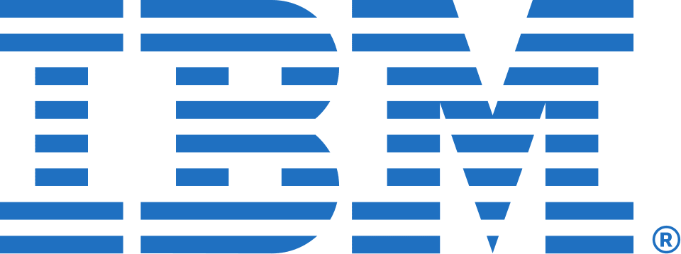 IBM brand logo
