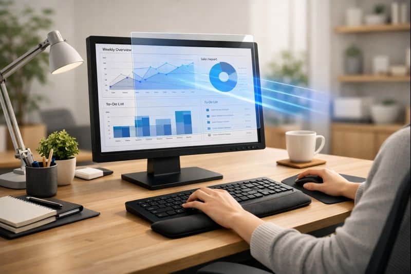 screen protectors for eyes reducing blue light and digital eye strain