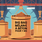 combien de big bag mélange pour 1m3 de béton chantier bétonnière et big bags