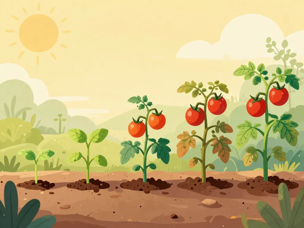 durée de vie d'un plant de tomate cerise cycle croissance récolte