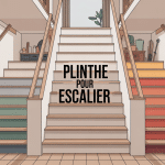 plinthe pour escalier différents matériaux pose moderne