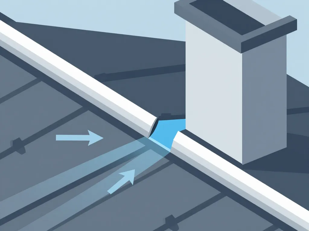 pose solin toiture schema protection eau