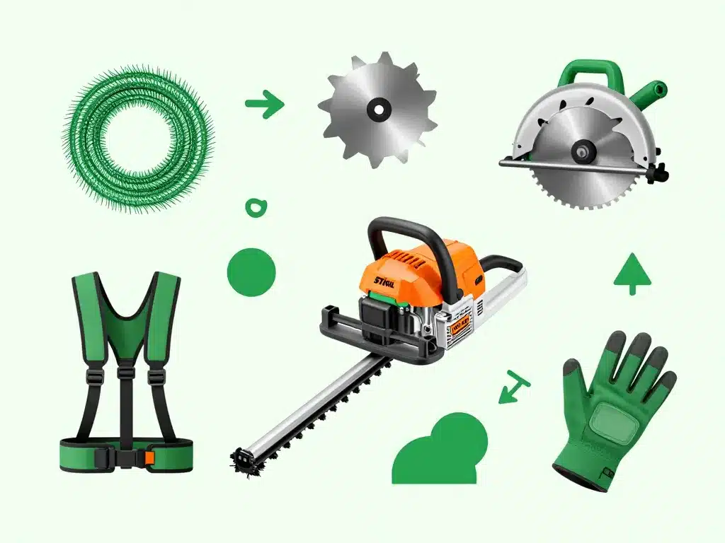 sthil fs 120 choix accessoires et réglages