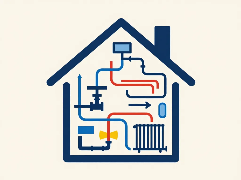 symboles plan architecte plomberie électricité ventilation