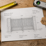 largeur standard portail outils croquis matériaux
