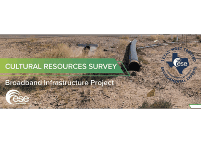 Cultural Resources Survey Broadband Infrastructure Project