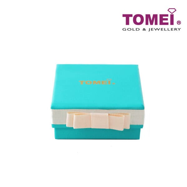 TOMEI Noel Artistry Collection Diamond Necklace, White+Rose Gold 585