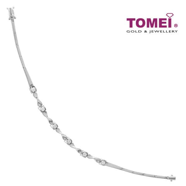 TOMEI Bracelet, Diamond White Gold 750