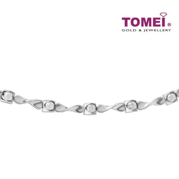 TOMEI Bracelet, Diamond White Gold 750