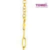 TOMEI Lusso Italia Jolly Halos Collection 4-Tone Necklace, Yellow Gold 916