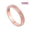 TOMEI EB Evermore Couple Rings Female, Rose Gold 750