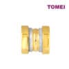 TOMEI Dual-Tone Lucky Roller Pendant, Yellow Gold 916