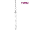 TOMEI Plain Gold Bracelet,White Gold 585
