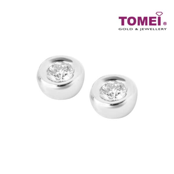 1000x1000__0002_D20001441_3 TOMEI Bella Earrings, Diamond White Gold 585 (E1606)
