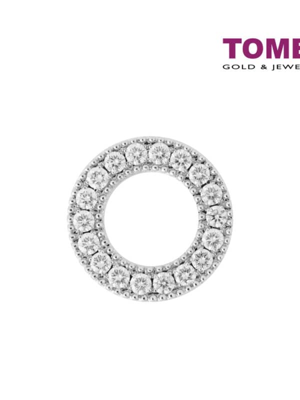 TOMEI Ornately Phantasmagoric Splendour Pendant, Diamond White Gold 750 (P5689)